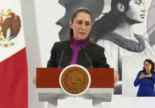 Sheinbaum anuncia 0% de impuestos a transferencias electrónicas y reembolso del 1% a envíos en efectivo desde Estados Unidos