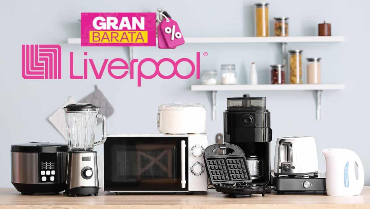 Gran Barata de Liverpool: 5 electrodomésticos de cocina con descuentos imperdibles