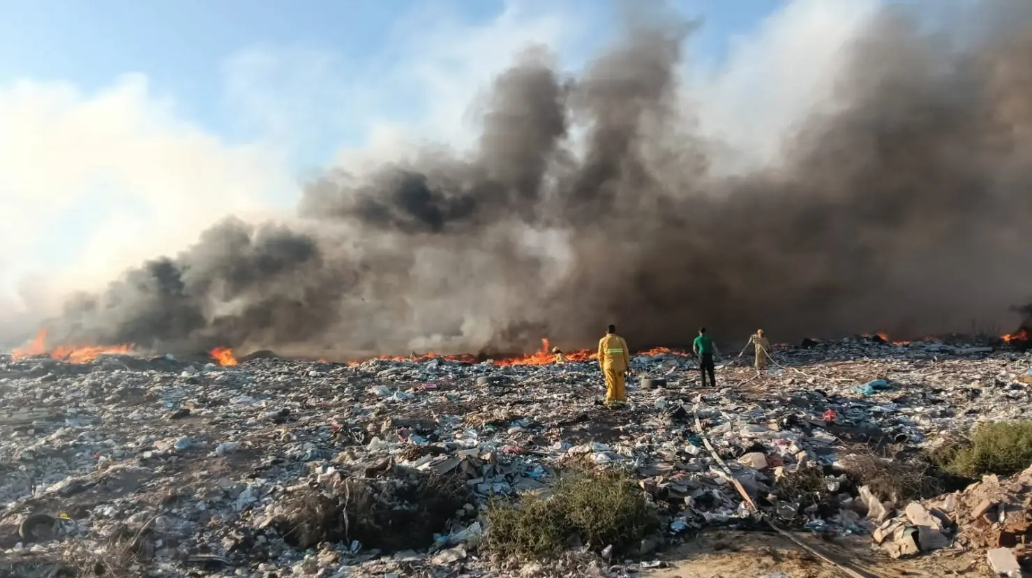 Basurón de Huatabampo registra otro incendio