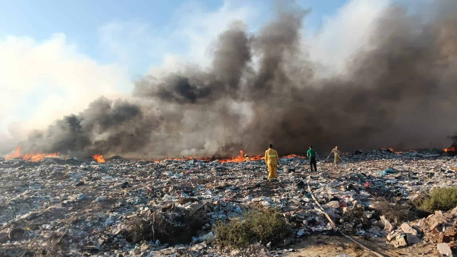 Basurón de Huatabampo registra otro incendio