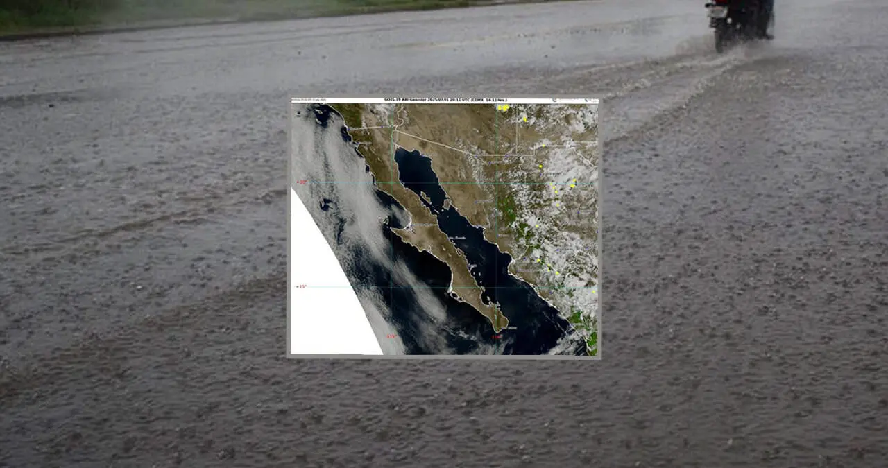 Se esperan lluvias fuertes en estos municipios de Sonora para esta tarde