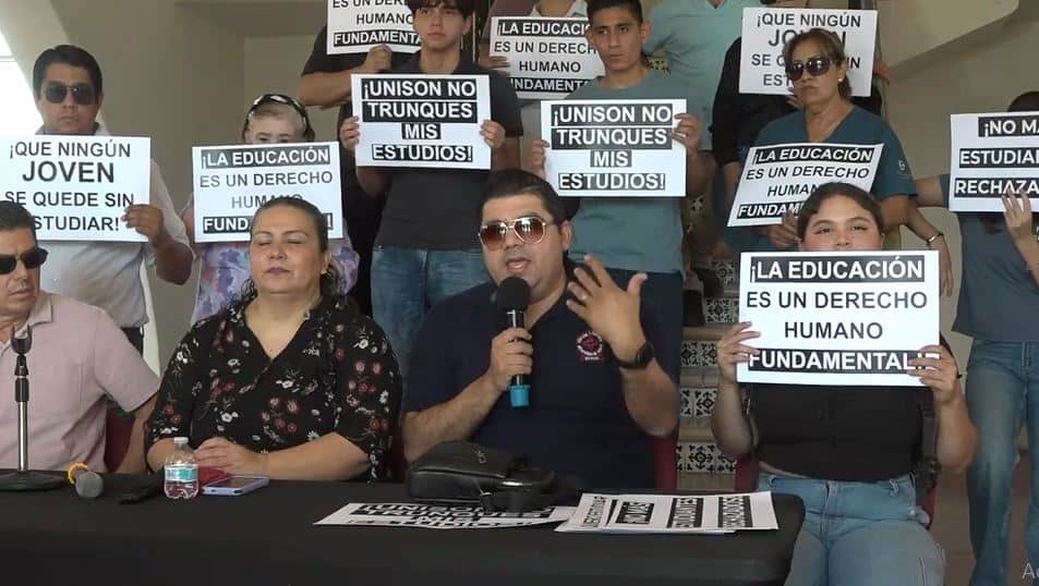 Staus apoya a padres de familia, esperan reunirse con rectora de Unison