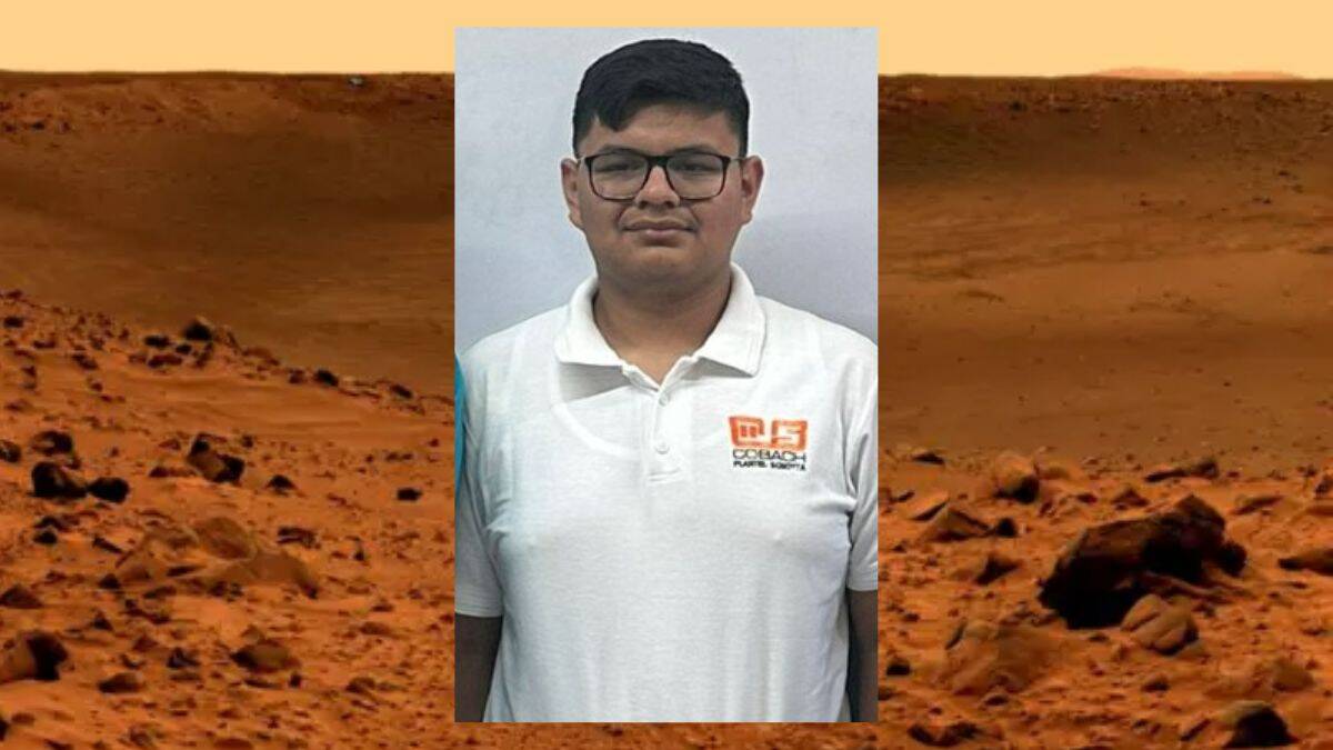 Estudiante de Cobach Sonora gana programa internacional de innovación a Marte 2025