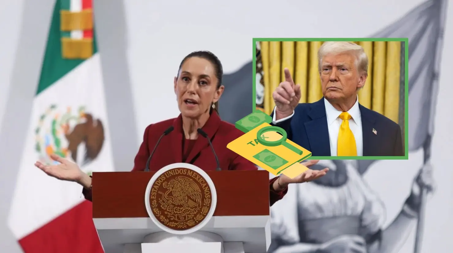 Sheinbaum descarta reembolsos por impuesto a remesas; plantea nuevo plan ante paquete fiscal de Trump