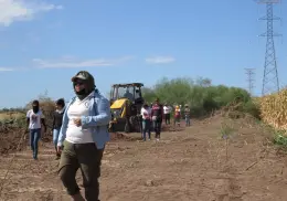 Fiscalía trabaja en identificación de cuerpos hallados por las Guerreras Buscadoras de Cajeme