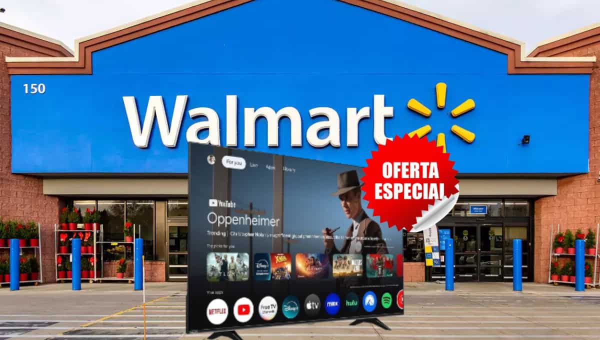 Walmart ofrece pantalla Philips de 65 pulgadas 4K con un 50% de descuento