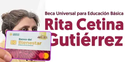 Beca Rita Cetina; beneficiarios que deberán tramitar una nueva tarjeta del Bienestar