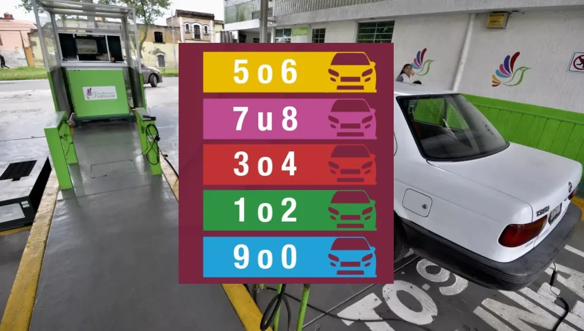 Calendario de verificación vehicular y costos del segundo semestre Edomex. Foto: Original