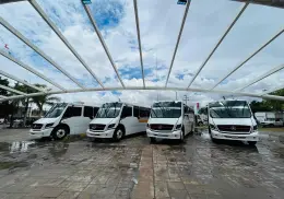 Llegan nuevos camiones urbanos a Cajeme