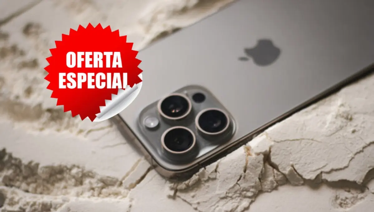 Apple ofrece el iPhone 15 Pro con un 20% de descuento. Foto: Original