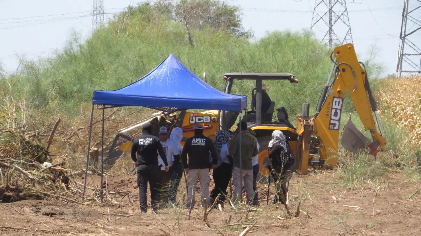 Búsqueda en panteón clandestino del Valle del Yaqui terminará el próximo miércoles