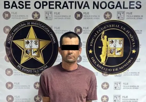 Capturan a presunto responsable de homicidio en Nogales