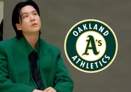 Suga de BTS se convierte en accionista del equipo de béisbol The Athletics de la MLB