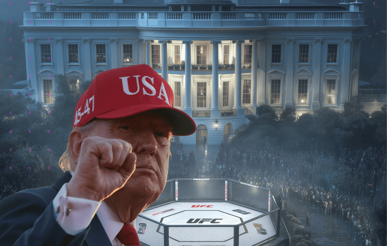Trump quiere llevar una pelea de UFC a la Casa Blanca