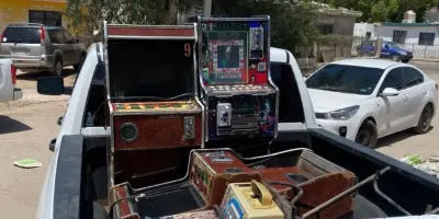 Aseguran 20 máquinas tragamonedas ilegales en Hermosillo y Bahía de Kino