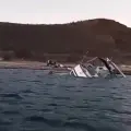 Se hunde yate en la bahía de San Carlos; rescatan a tripulantes | VIDEO