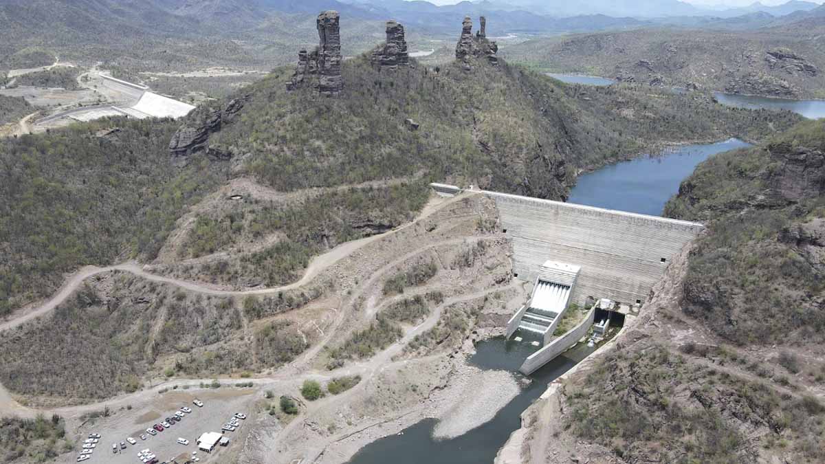 Sube nivel de Presas del sur