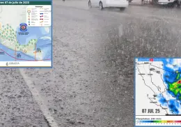 Clima en Sonora hoy, 7 de julio: Prevalecen las lluvias y el alto índice de humedad