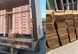 Decomisan más de una tonelada de metanfetamina en Baja California; iba oculta en doble fondo