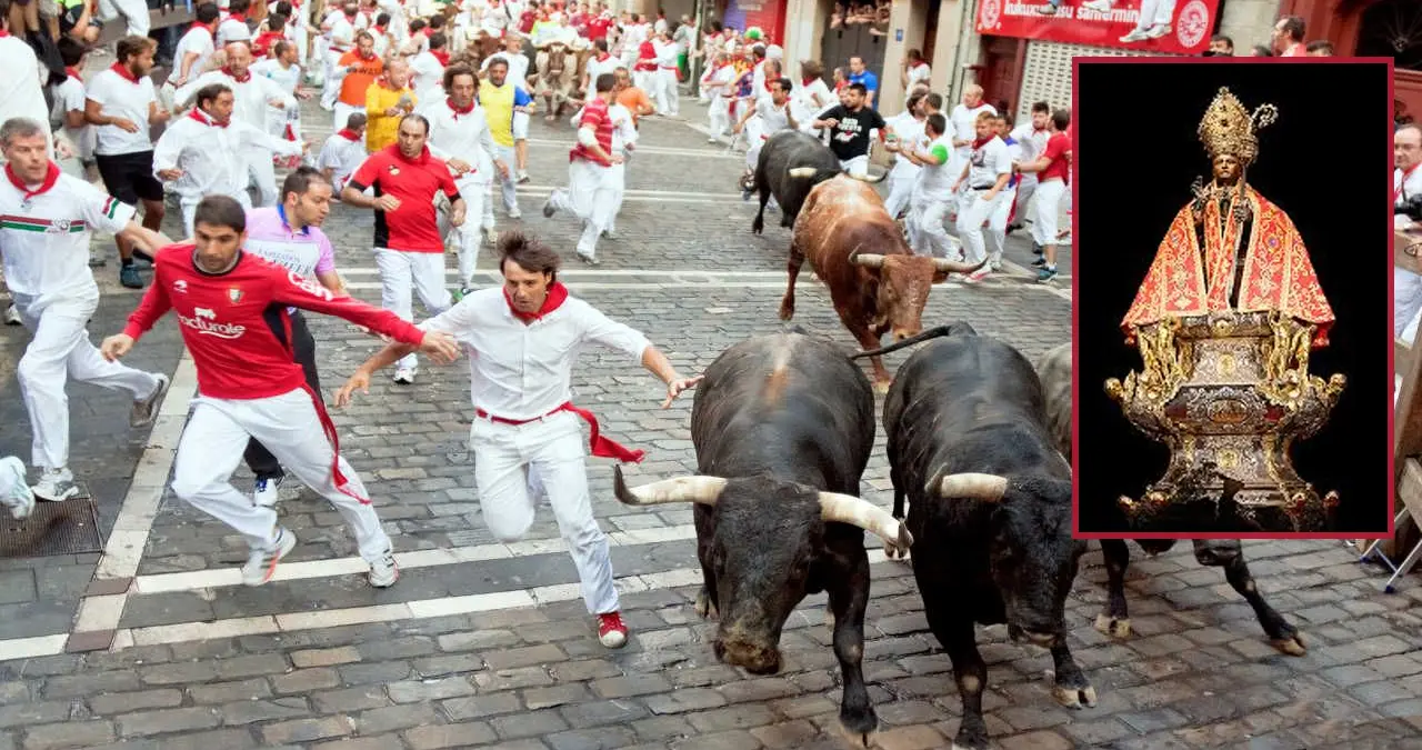 Santoral de hoy, 7 de julio: San Fermín de Amiens, el mártir que se convirtió en símbolo las corridas de Pamplona