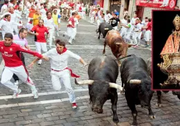 Santoral de hoy, 7 de julio: San Fermín de Amiens, el mártir que se convirtió en símbolo las corridas de Pamplona