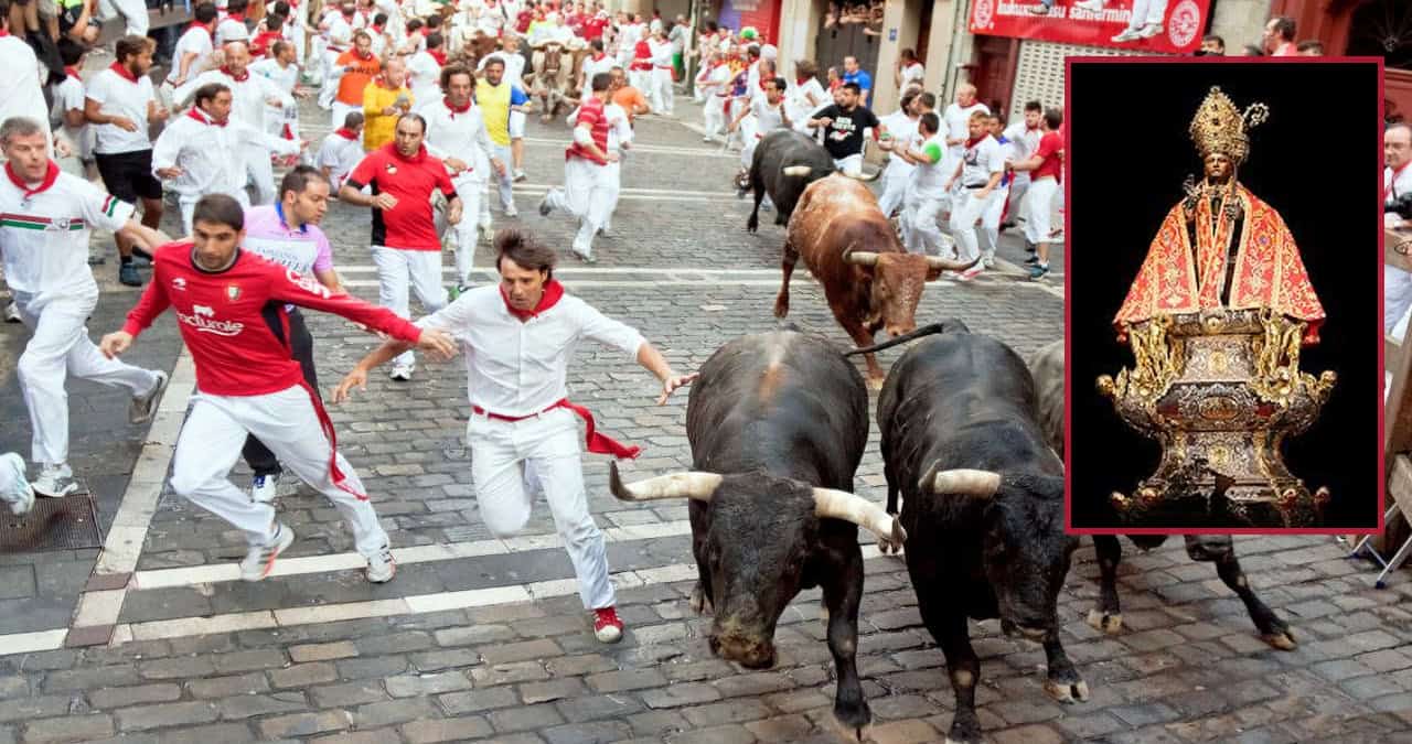 Santoral de hoy, 7 de julio: San Fermín de Amiens, el mártir que se convirtió en símbolo las corridas de Pamplona