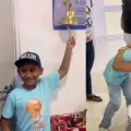 Alan vence la leucemia y cumple emotiva promesa a su maestra Gabriela