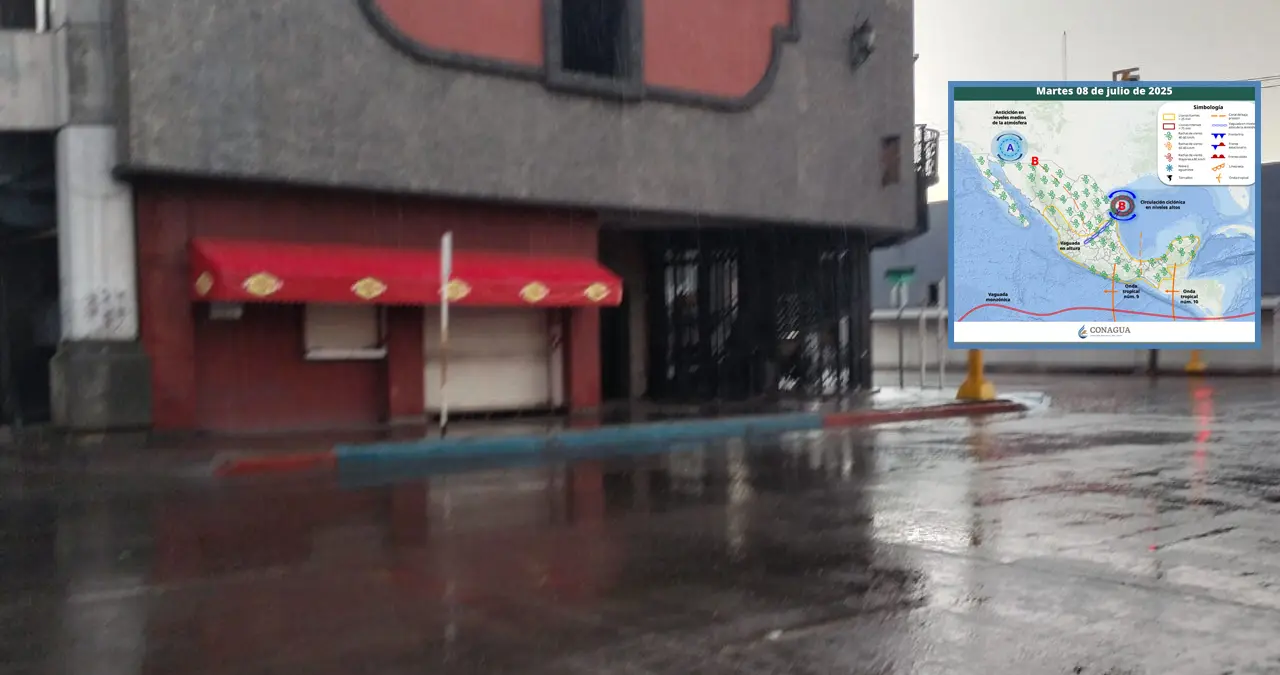 Clima en Sonora hoy, 8 de julio: Conoce el pronóstico de lluvias para este martes