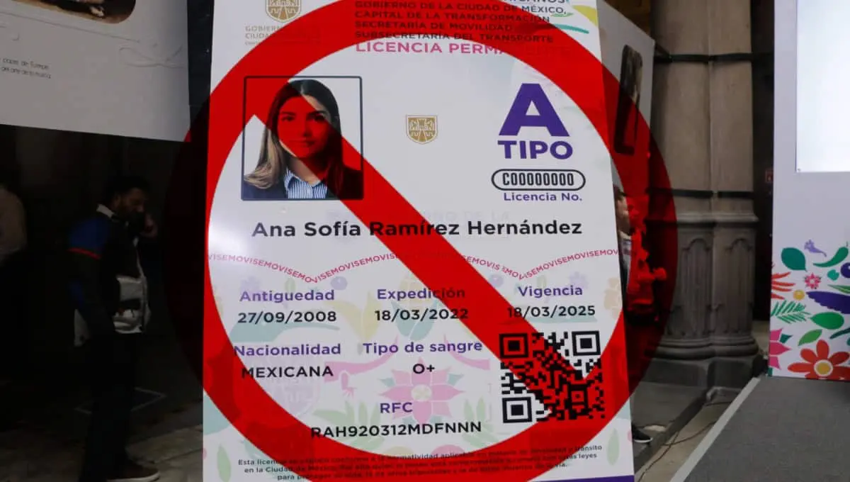 La licencia de conducir permanente en la CDMX podría desaparecer. Foto: Original