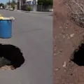 Trabaja Oomapasc en atender nuevos socavones que surgieron con las lluvias