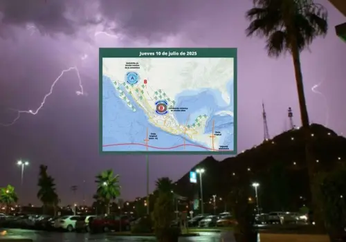Clima en Hermosillo hoy 10 de julio; se pronostica lluvia para este jueves