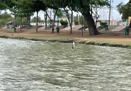 Ya no bajará el nivel del agua en la Laguna de Náinari