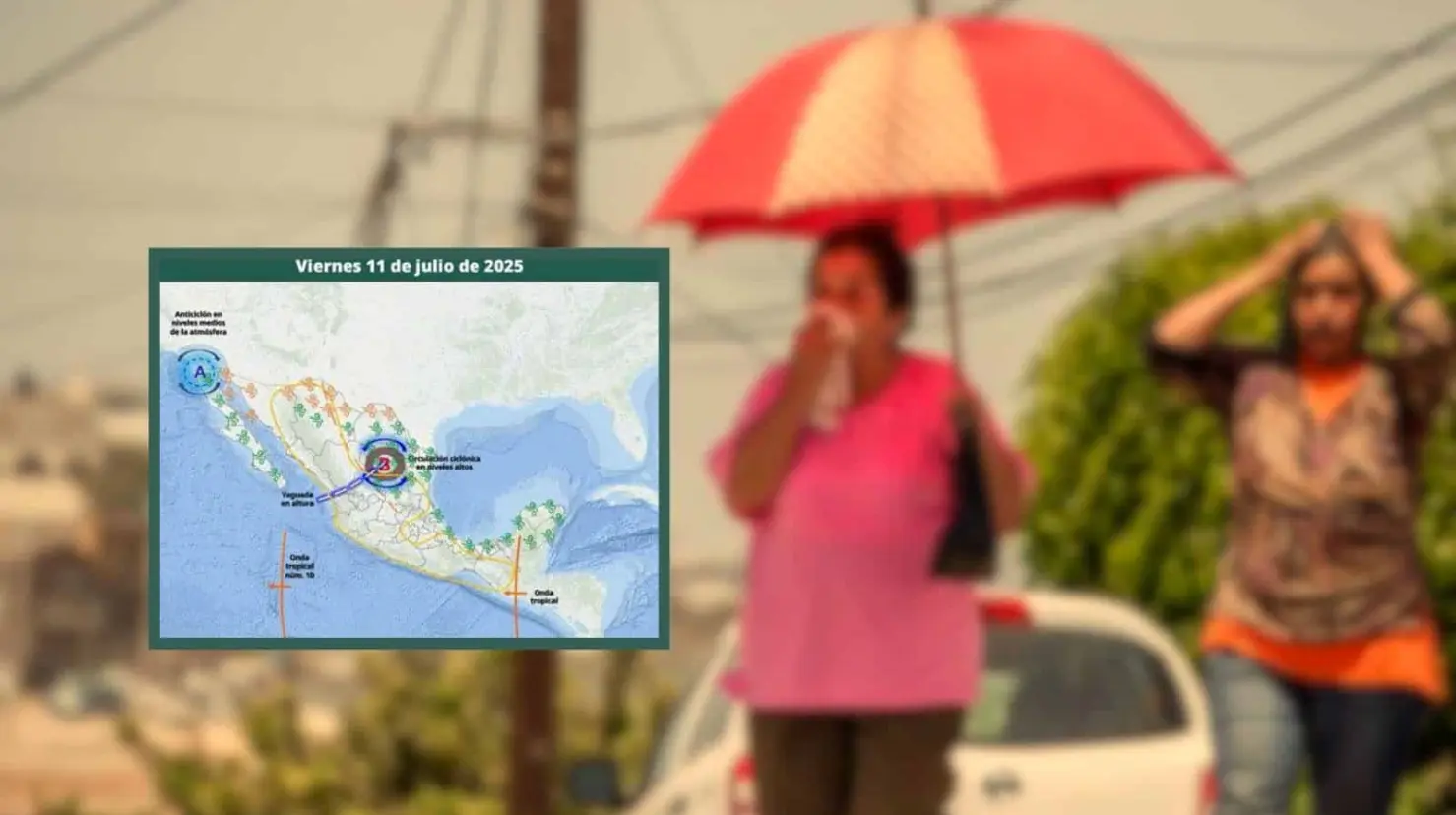 Clima en Hermosillo hoy 11 de julio; calor no cede y se mantiene en los 40°C