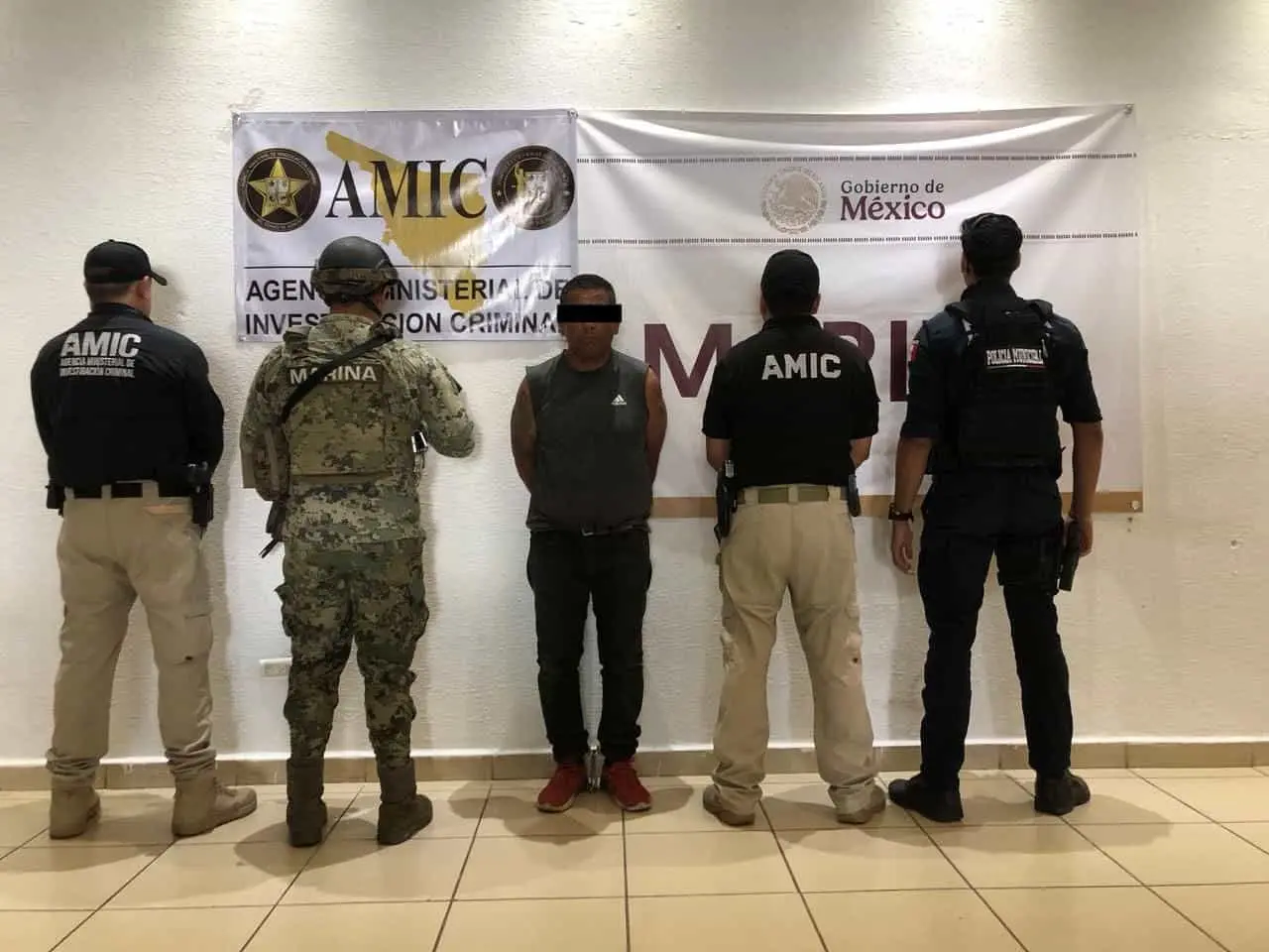 Mediante cámaras de seguridad se identificó al culpable.