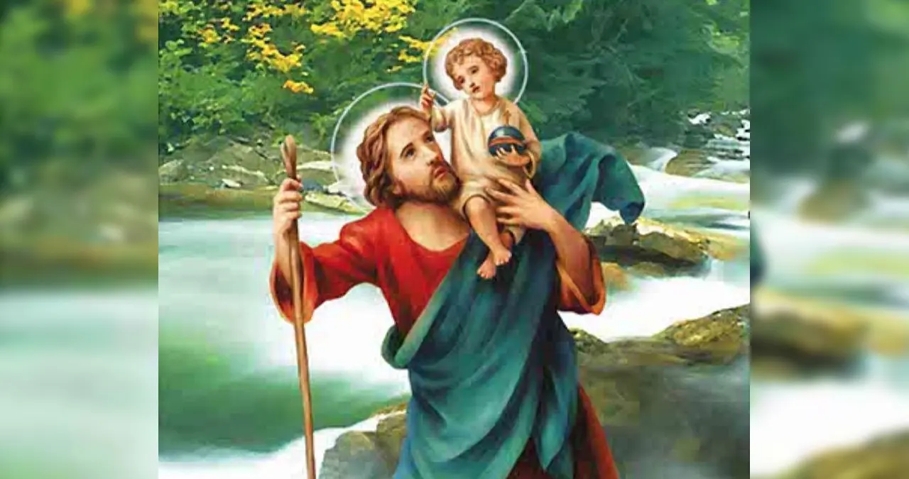Santoral de hoy, 10 de julio: San Cristóbal, patrono de los viajeros, peregrinos y transportistas