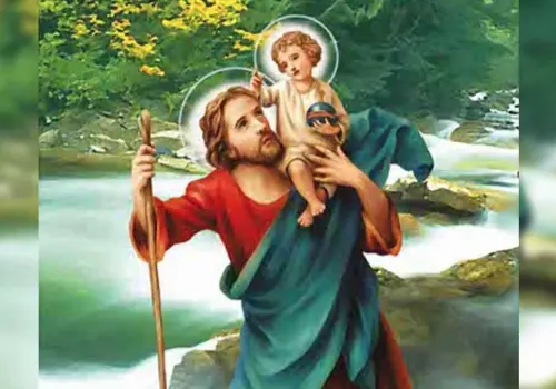 Santoral de hoy, 10 de julio: San Cristóbal, patrono de los viajeros, peregrinos y transportistas