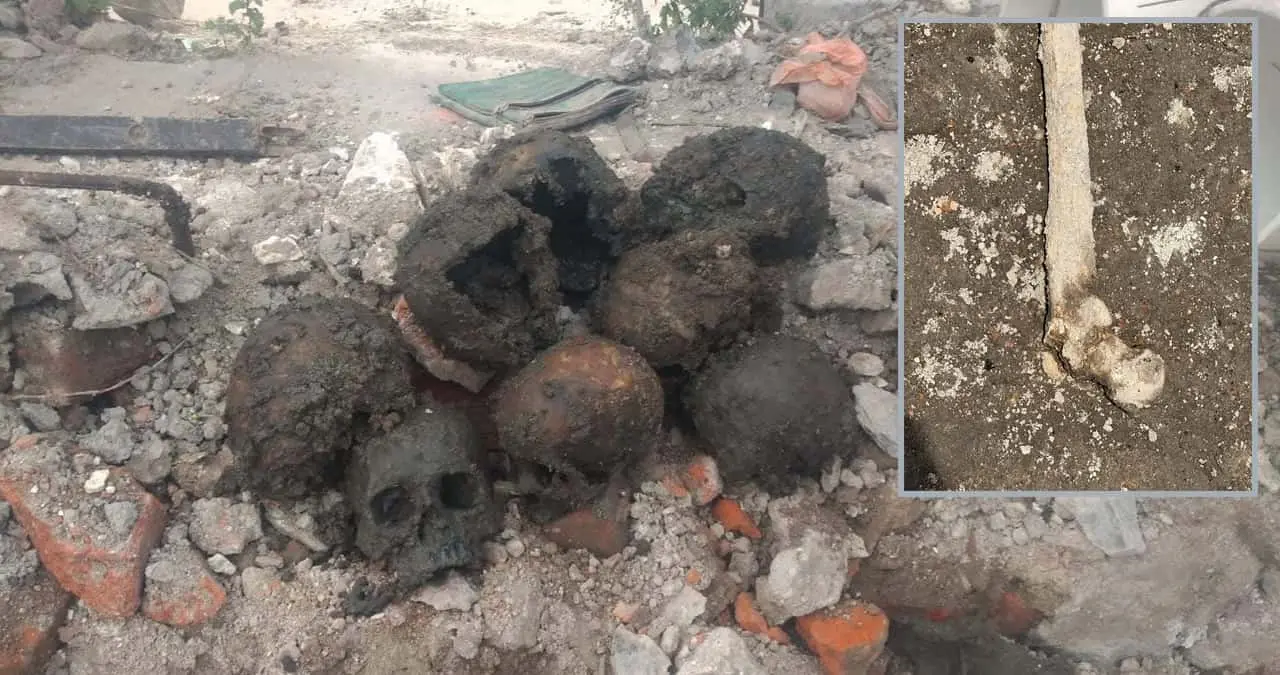 Ceci Flores reporta hallazgo de restos óseos en CDMX; Sheinbaum responde que podría tratarse de un cementerio antiguo