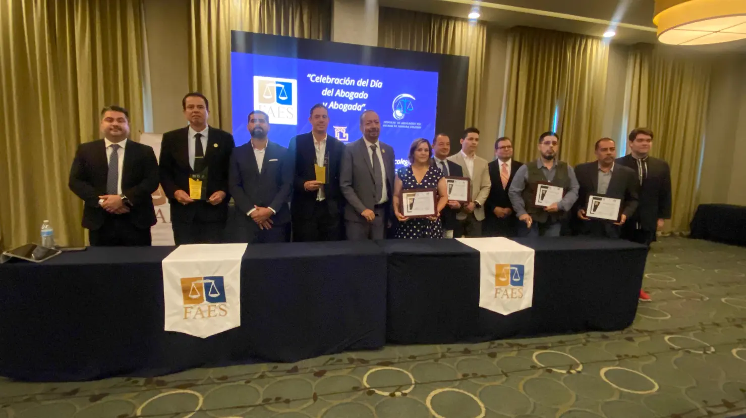 FAES reconoce al abogado del año 2025
