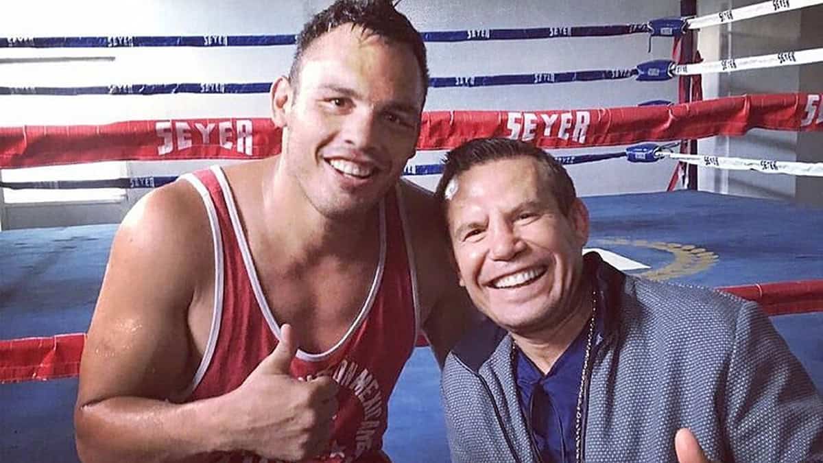 Julio César Chávez comparte en redes su sentir por el júnior: Te amo hijo, Dios con nosotros