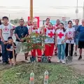 Cruz Roja Ciudad Obregón fomenta la reforestación y el ejercicio físico 