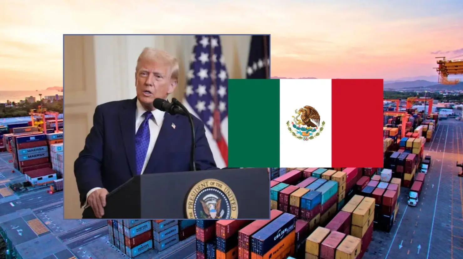Trump impone aranceles del 30% a México y la Unión Europea; entrará en vigor el próximo 1 de agosto