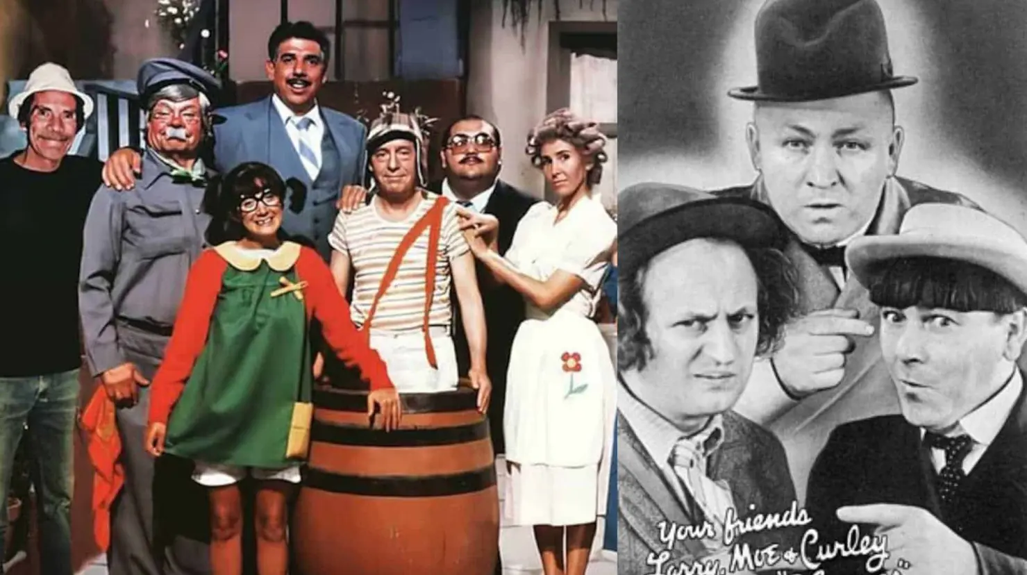 ¿El Chavo del 8 es un plagio de Los tres chiflados? Resurge la polémica contra Chespirito por supuesto robo de escenas