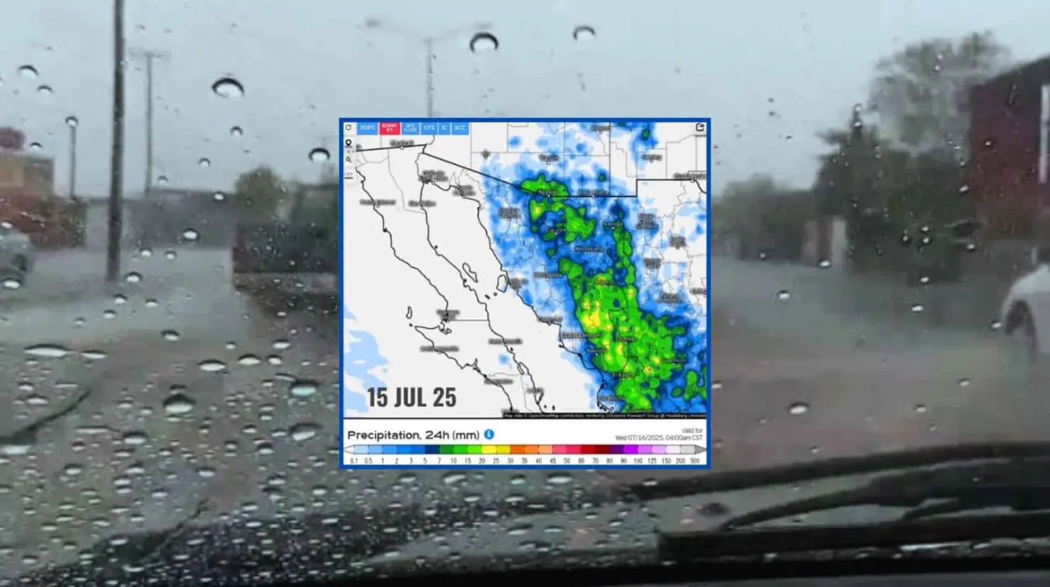 Clima en Hermosillo hoy 15 de julio; baja la temperatura y se espera lluvia
