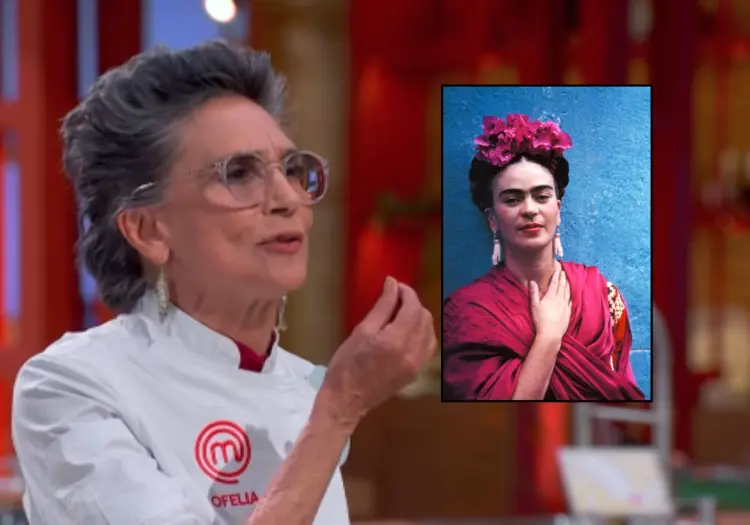 ¿Cuál es el libro de recetas de Frida Kahlo que Ofelia Medina usa en Masterchef Celebrity Generaciones 2025?