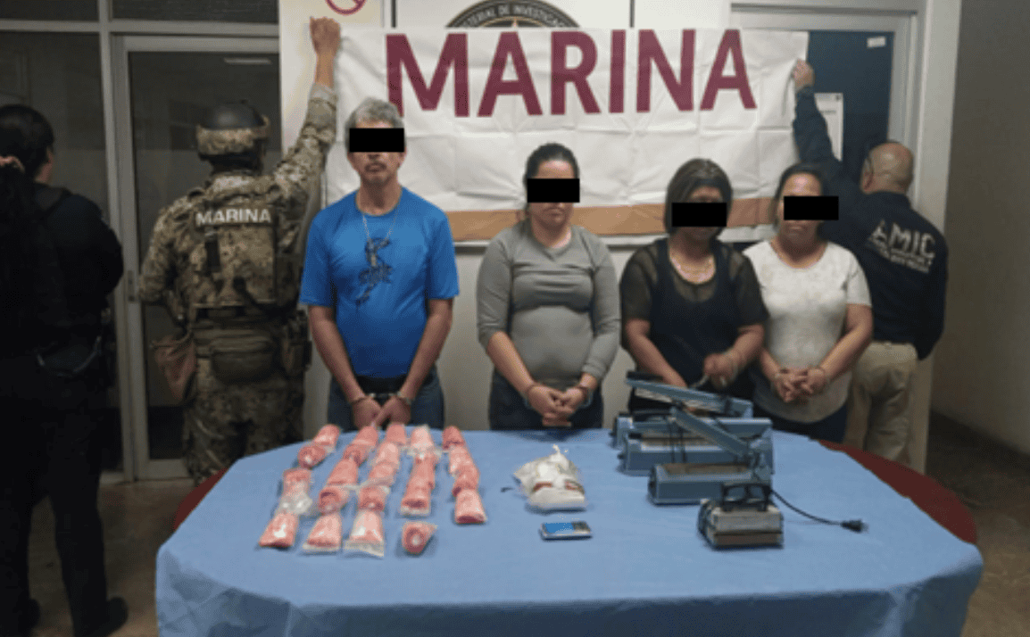 Detienen a cuatro durante cateo al sur de Ciudad Obregón