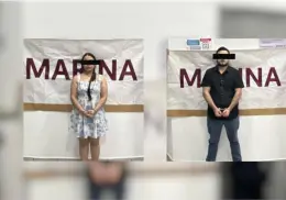 Detienen a pareja en la colonia Cortinas de Ciudad Obregón; traían un arma de fuego