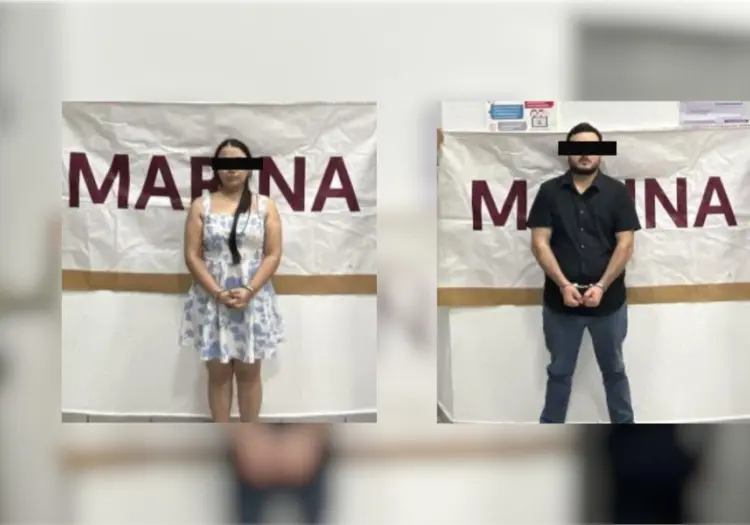 Detienen a pareja en la colonia Cortinas de Ciudad Obregón; traían un arma de fuego