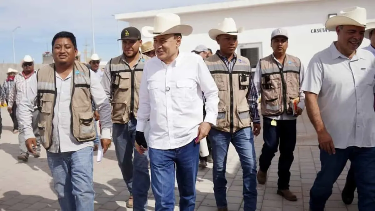 Supervisa Durazo Acueducto Yaqui