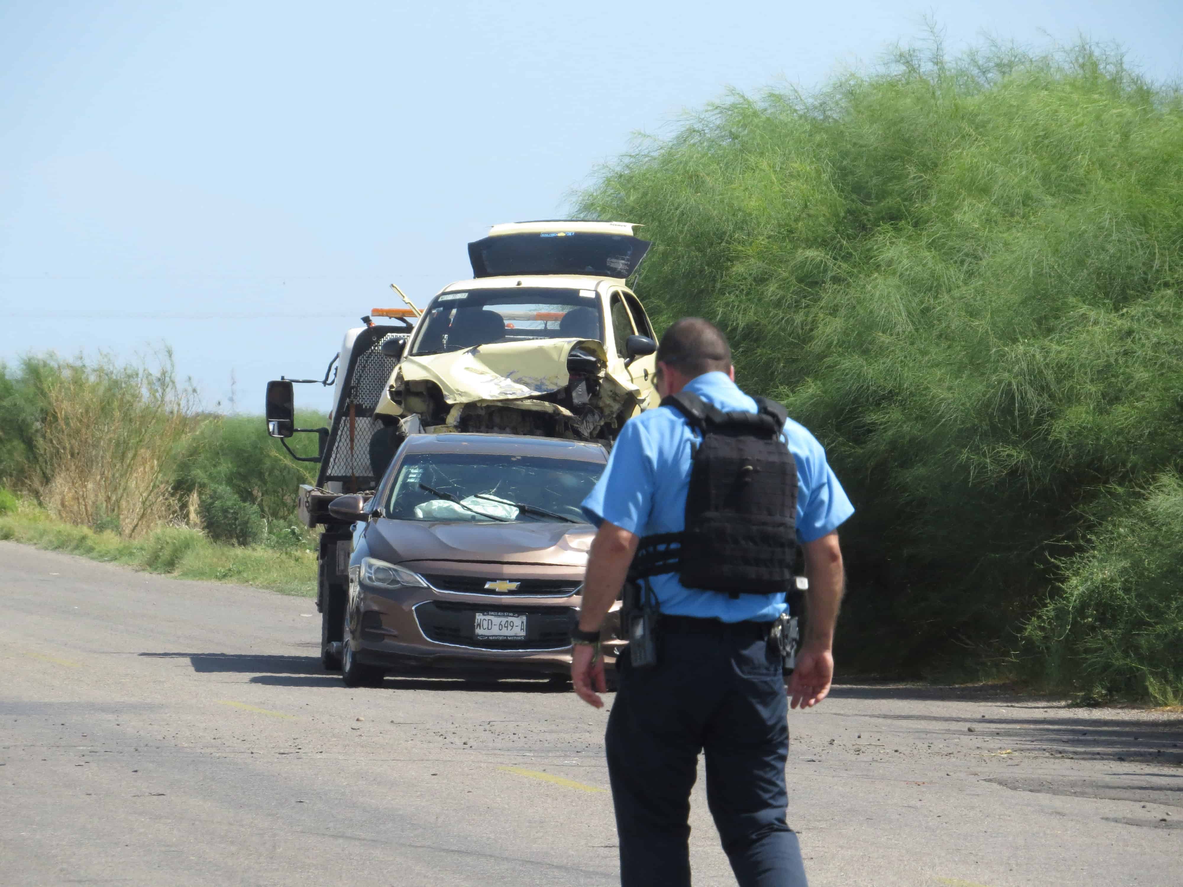 Choque en el Valle del Yaqui deja a dos mujeres heridas