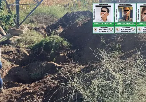 Identifican 3 cuerpos más de la fosa clandestina del Valle del Yaqui